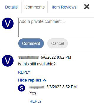 Communication With Buyers